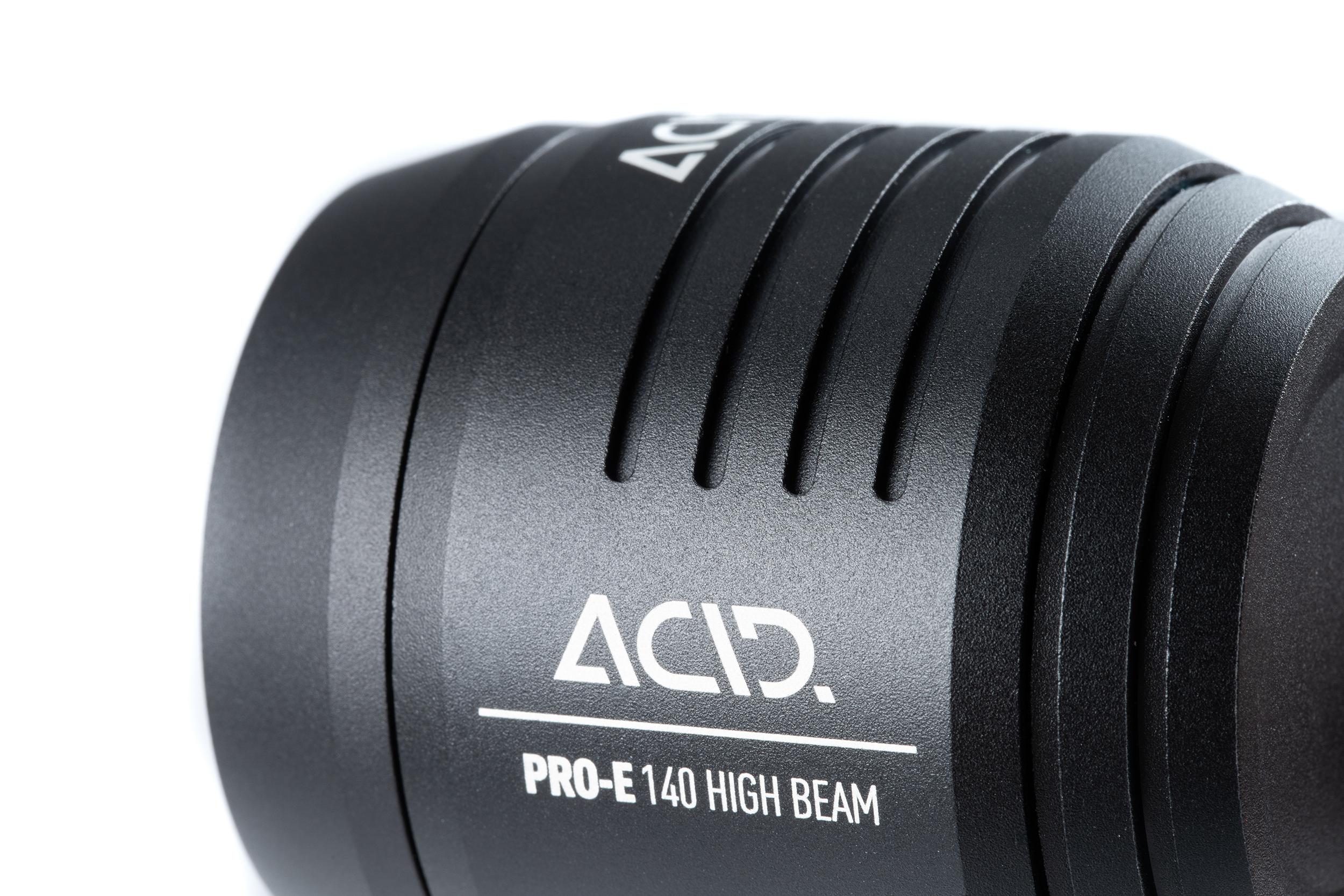 ACID E Bike Front Light PRO E 140 High Beam BES3