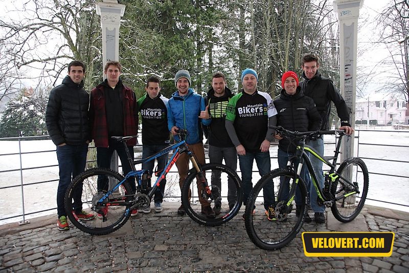 Le gratin du VTT vosgien (Alsace/Vosges) s'était réuni à Munster pour l'officialisation de l'antenne locale de la Mountain Bikers Foundation.