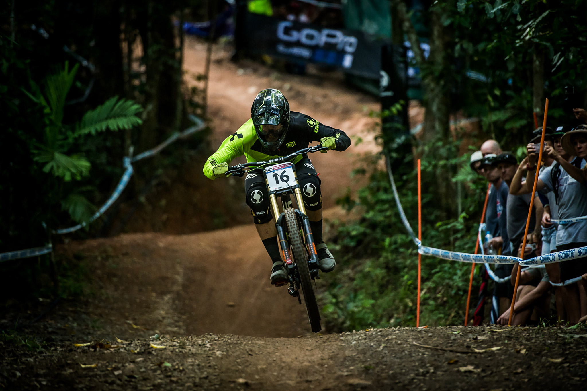 La piste de Cairns est présentie par accueillir les Championnats du Monde de VTT 2017. © Nathan Hughes