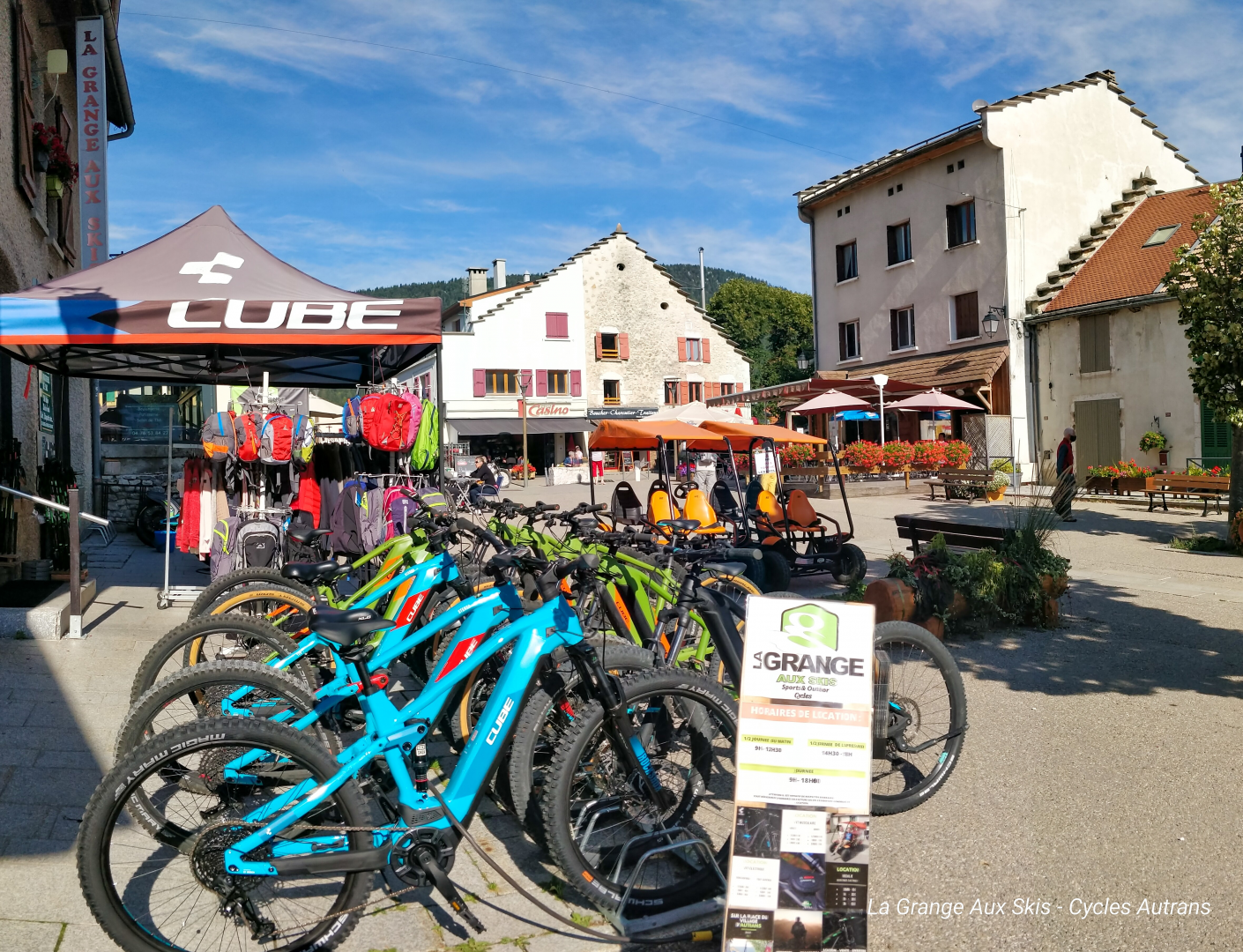 Photo du magasin La Grange Aux Skis Cycles