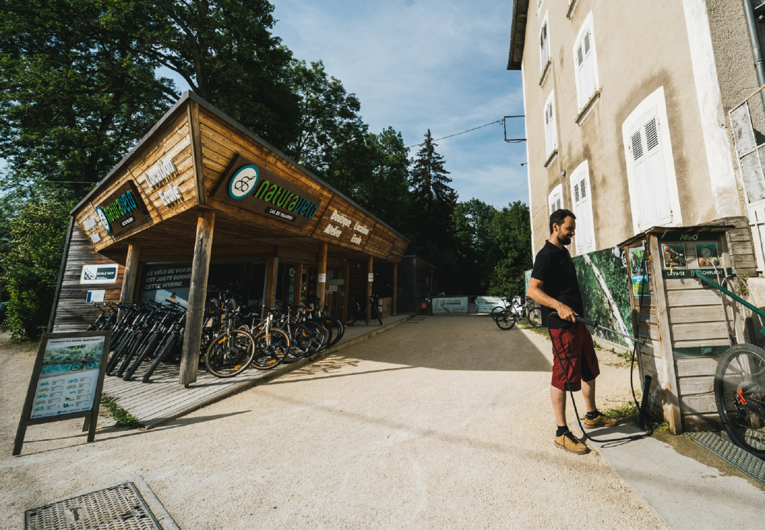 Photo du magasin NATURAVÉLO Lac de Paladru